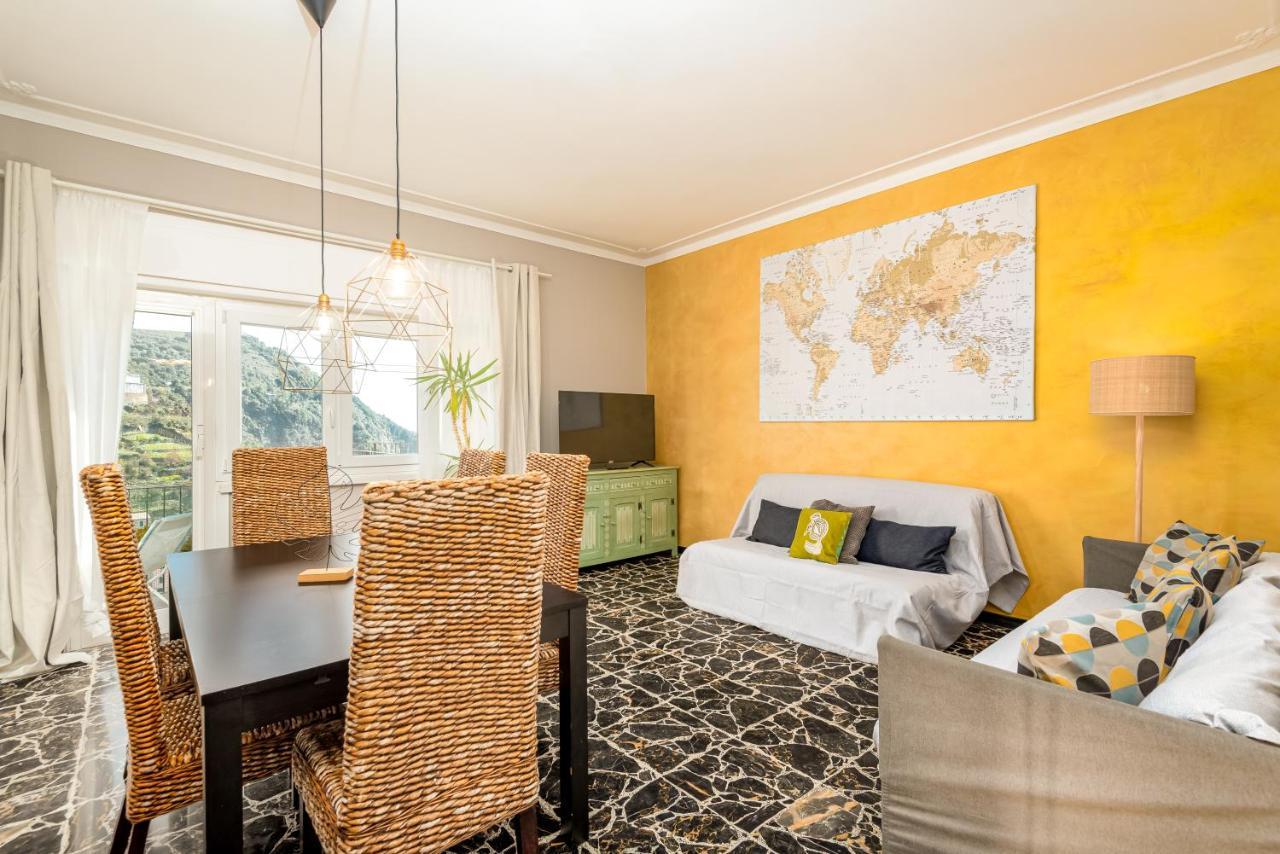 Cinque Terre D'Amare Sea View Big Apartment For Travel Lovers ริโอมัจโจเร ภายนอก รูปภาพ