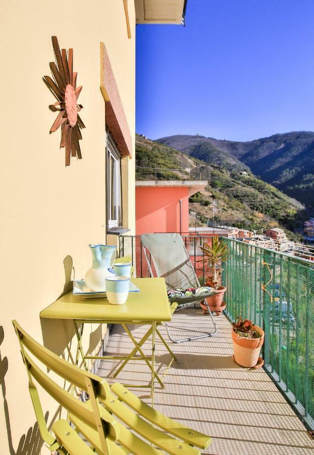 Cinque Terre D'Amare Sea View Big Apartment For Travel Lovers ริโอมัจโจเร ภายนอก รูปภาพ